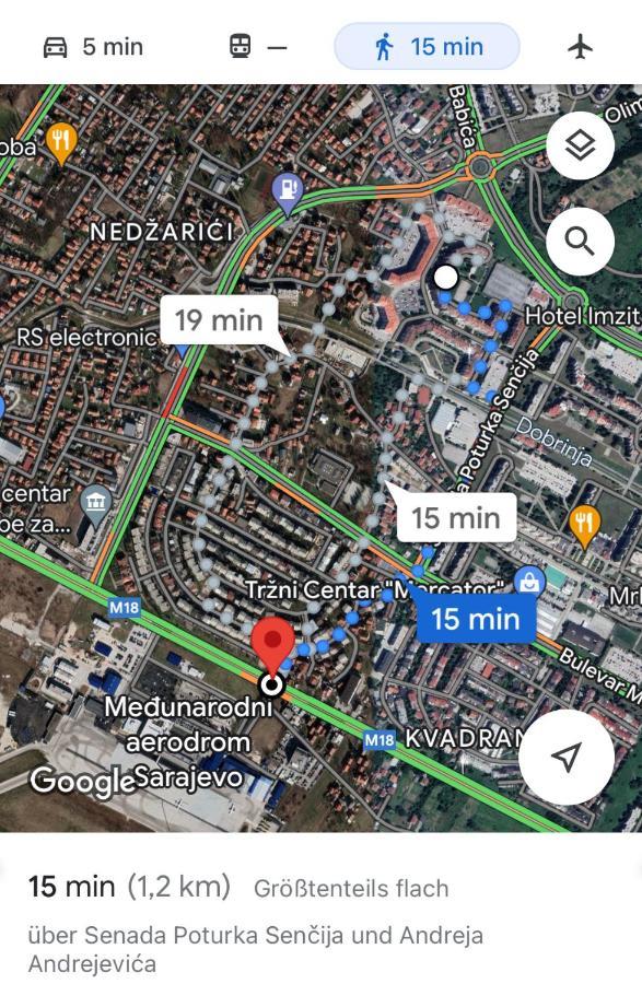 Apartment Etna! Near To Airport Сараево Экстерьер фото
